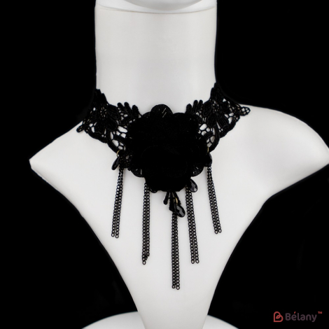 Choker „Negru Și Negru”