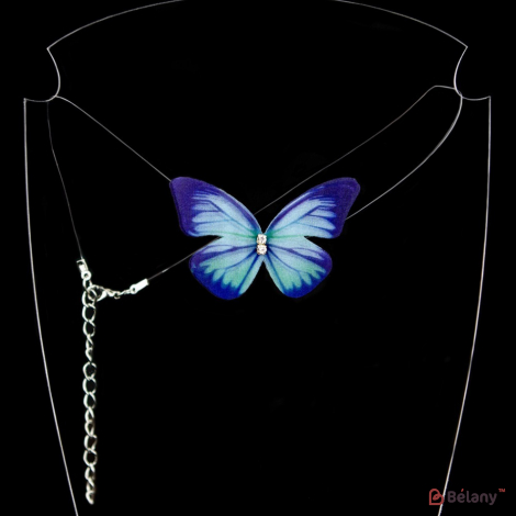 Choker „Fluture Albastru”