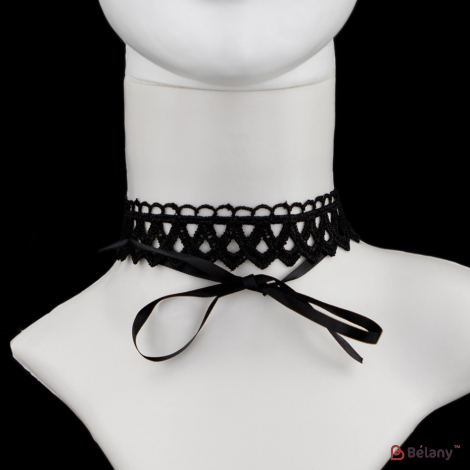 Choker "tricotat"