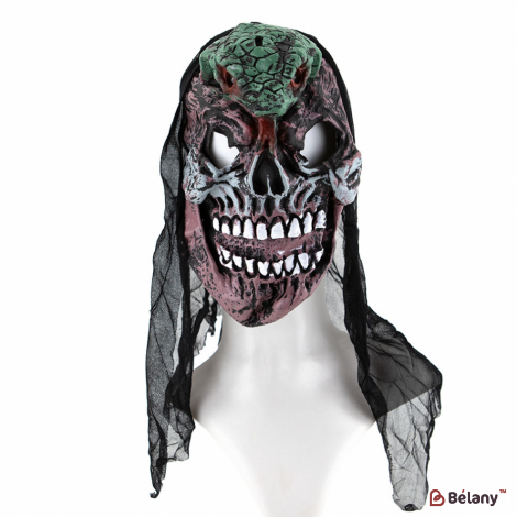 Mască De Cauciuc „Cap De Șarpe”