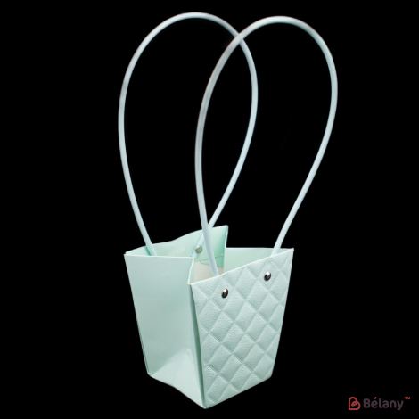 Сумка для цветов мятная "Shade" XS