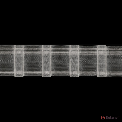 Тесьма для штор 100 мм C1001M 1/1.5