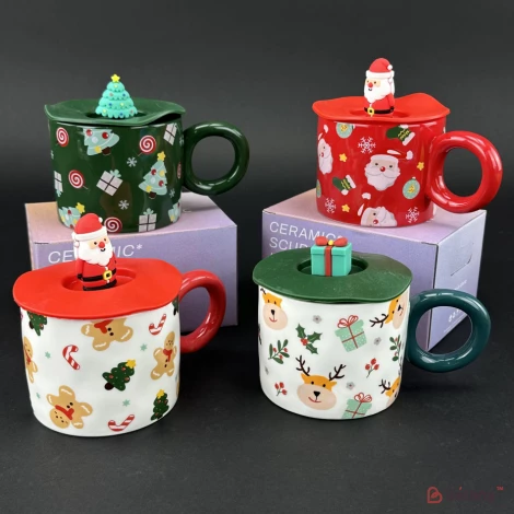 Керамическая чашка "Christmas gift" #1