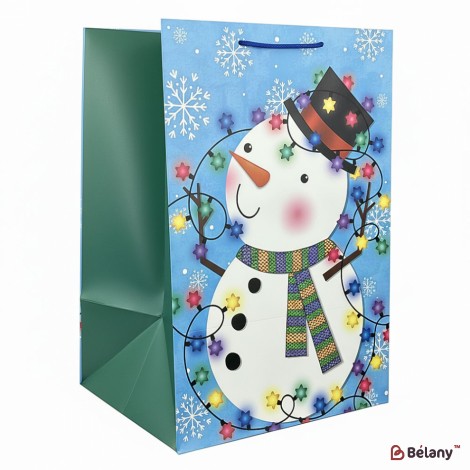 Новогодний пакет "Portait" L #1