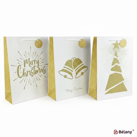 Новогодний пакет "White Christmas" XL #1