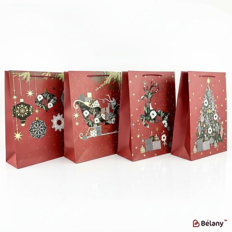 Новогодний пакет "Christmas red" #1