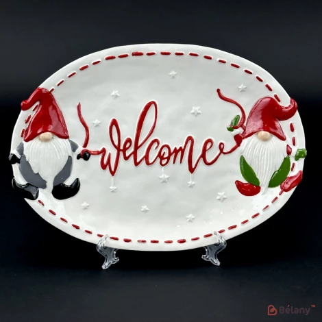 Тарелка "Welcome"