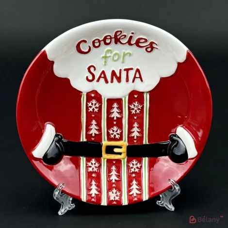 Тарелка "Cookies red"