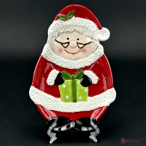 Тарелка "Santa`s wife"