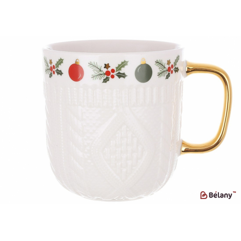 Фарфоровая кружка 340 мл "New Years Inspiration"