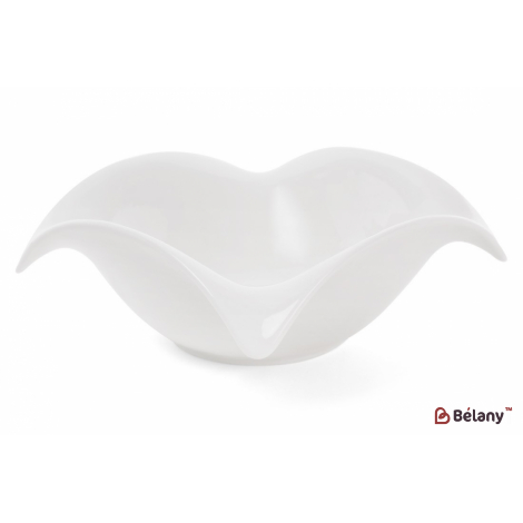 Фарфоровый салатник 18 см "Opera" белый