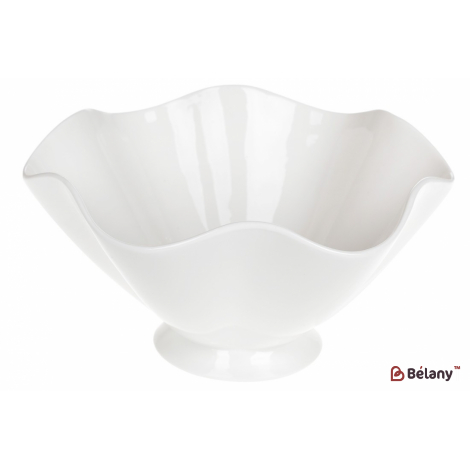 Фарфоровый салатник 1.4 л "Deep" белый