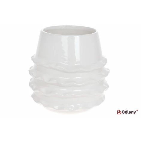 Керамическая ваза "Rhamnus white"