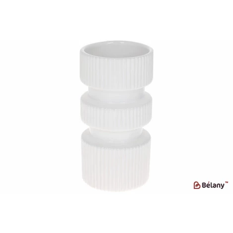Керамическая ваза "Lupinus" white 10.6*10.6*20.5см