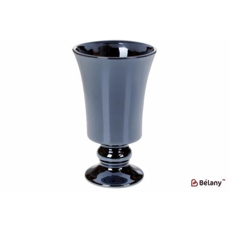 Керамическая ваза "Cup grey" 12*12*20см