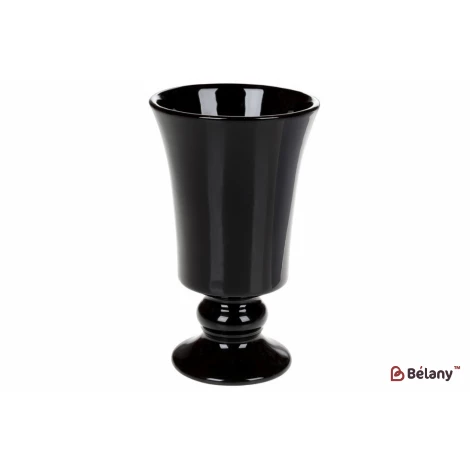 Керамическая ваза "Cup black" 12*12*20см