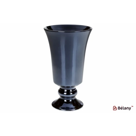 Керамическая ваза "Cup Navy blue" 15.2*15.2*26.5см