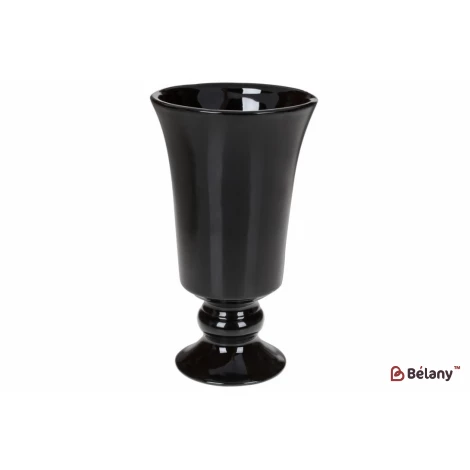 Керамическая ваза "Cup black" 15.2*15.2*26.5см