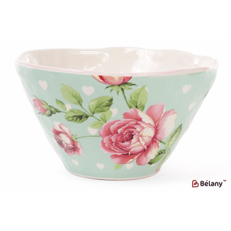 Керамическая салатница, 21 см " Rose"