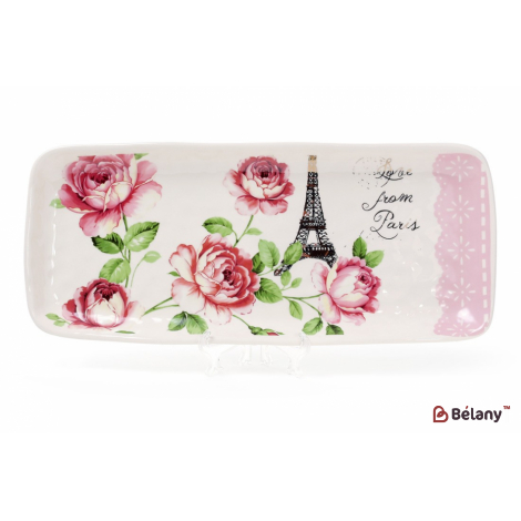 Керамическое блюдо, 35.5 см " Rose"