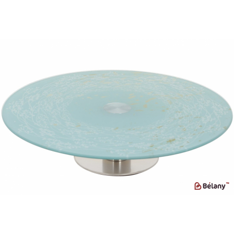 Блюдо для сервировки стола, поворотное на ножке 30 см "Delicate"