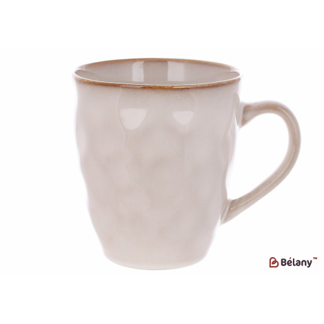 Керамическая кружка 400 мл "Dawn " бежевая