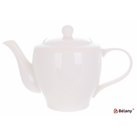 Фарфоровый чайник 1000 мл "Ideal" белый