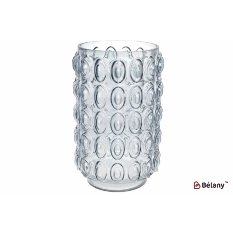 Стеклянная ваза "Isora grey"