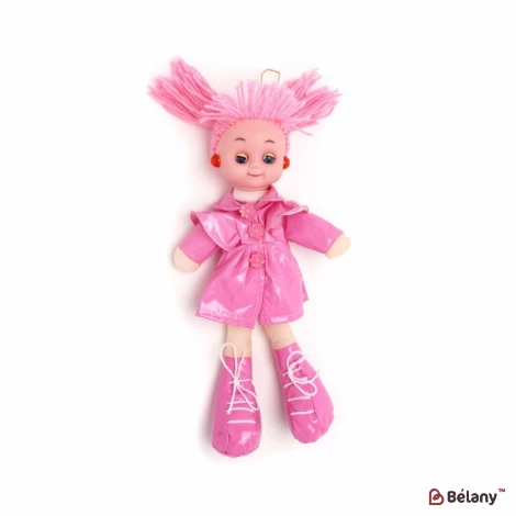 Мягкая игрушка кукла "Lilian" pink с мелодией