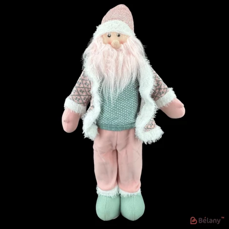 Декоративная фигура "Pink Santa" розовый 78 см