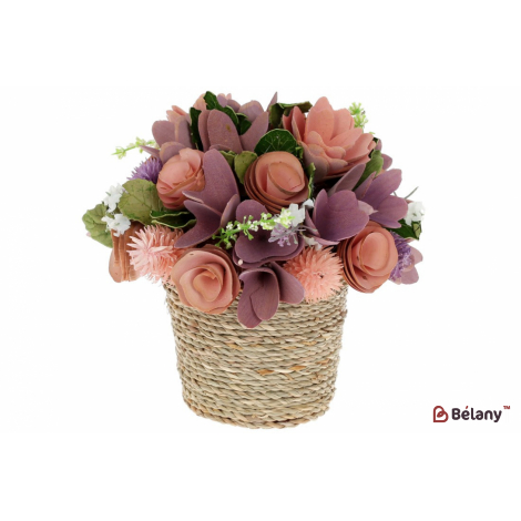 Пасхальный букет (декоративный) 19 см " Stunning" персиковый