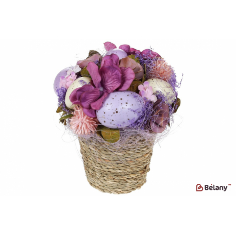 Пасхальный букет (декоративный) 15 см " Lavandula" лаванда