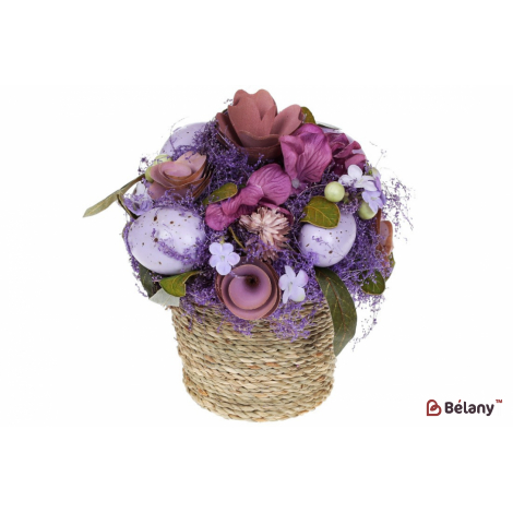 Пасхальный букет (декоративный) 19 см " Lavandula" лаванда