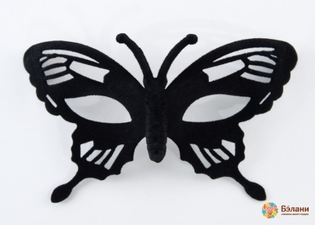 Mască Din Catifea "butterfly" Ajurata