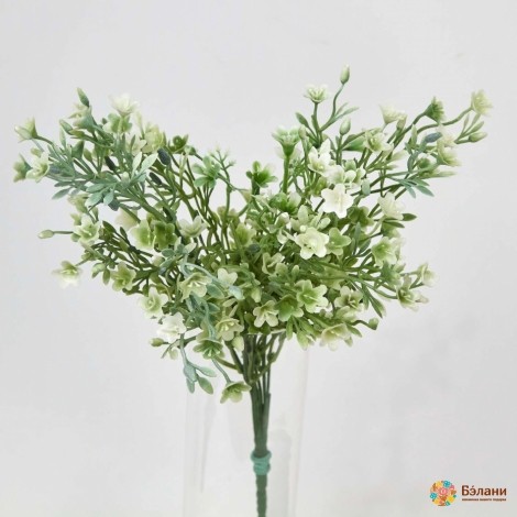 Ramura "mini" Verde-Alb