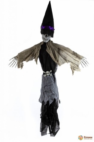 Decor Agățat „Schelet Într-O Pălărie”