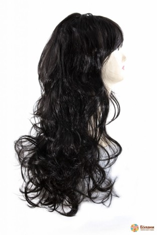 Peruca "wave" Neagra