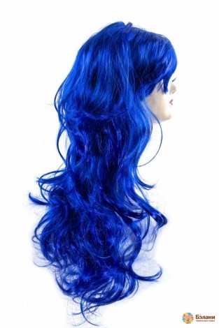 Peruca "wave" Albastra