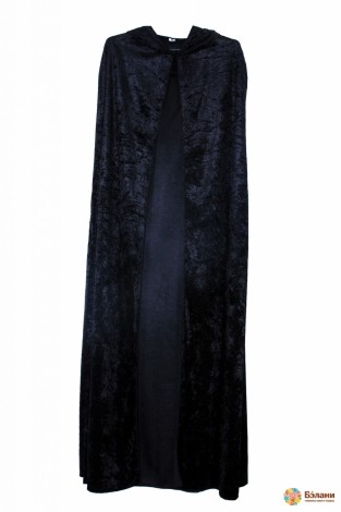 Pelernă De Ploaie Din Velur Negru