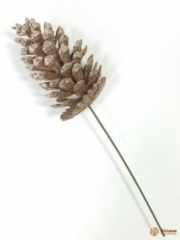 Decor De Anul Nou "pine Cone" Pulbere