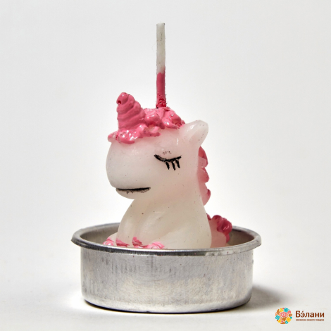 Lumanari "little Unicorn No. 1" Roz