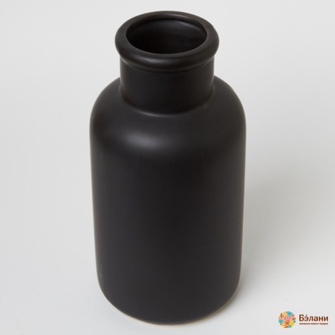 Vaza Ceramica "cylinder" Neagra L