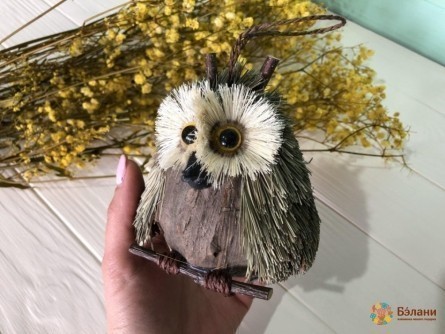 Bufniță Decorativă „Agățată” S