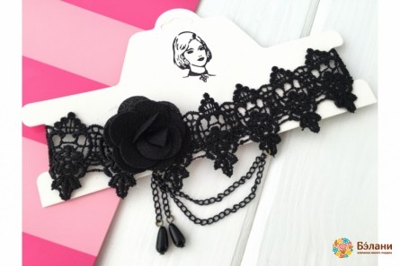 Choker Ajurat "rose"