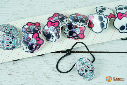 Gloss Cauciuc „Skulls”