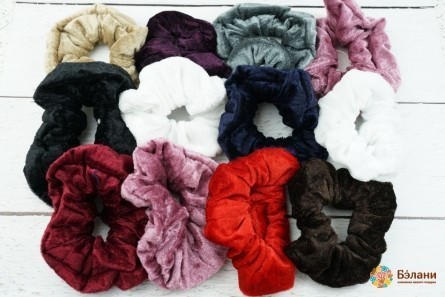 Elastic De Catifea Colorat