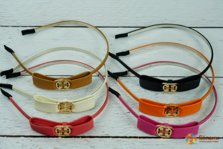 Arc Hoop "tory Burch" Din Piele Colorata