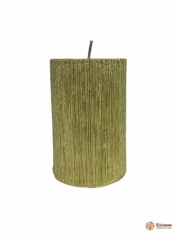 Lumanare De Parafina Cu Pudra De Aur