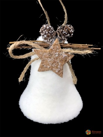 Jucărie Pentru Pom De Crăciun „Clopot Cu Decor”