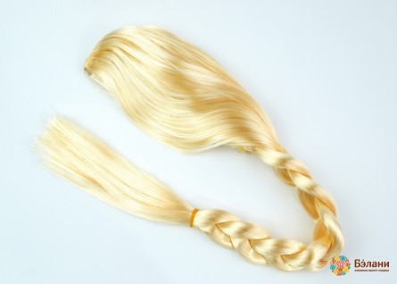 Peruca "breid" Blonda